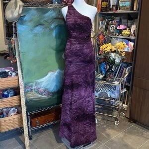 Windsor Purple One Shoulder Dress
